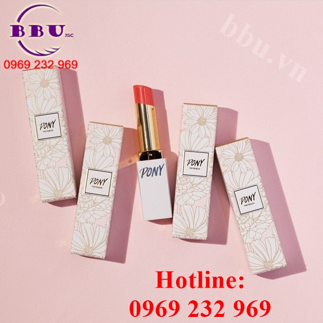 Son môi pony blossom lipstick