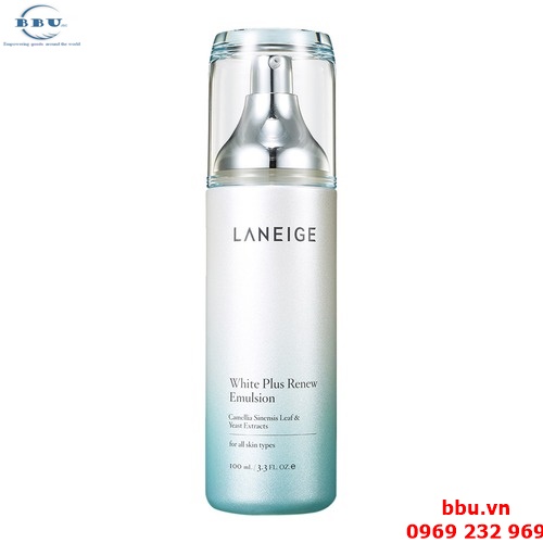 Sữa dưỡng trắng da laneige white plus renew emulsion tốt