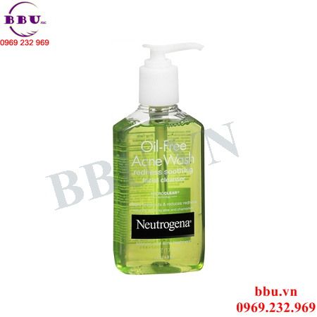 Sữa rửa mặt oil free acne wash redness soothing facial cleanser