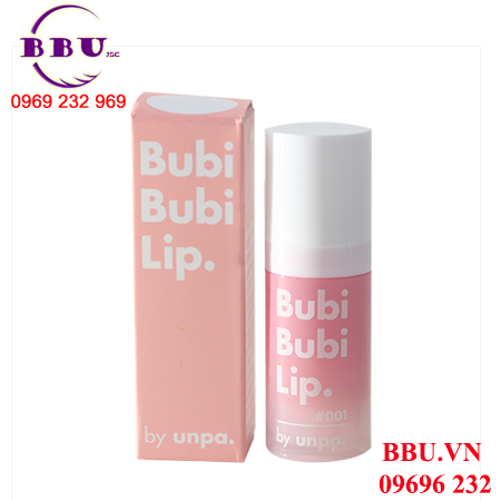Tẩy tế bào chết môi sủi bọt bubi bubi lip của hàn