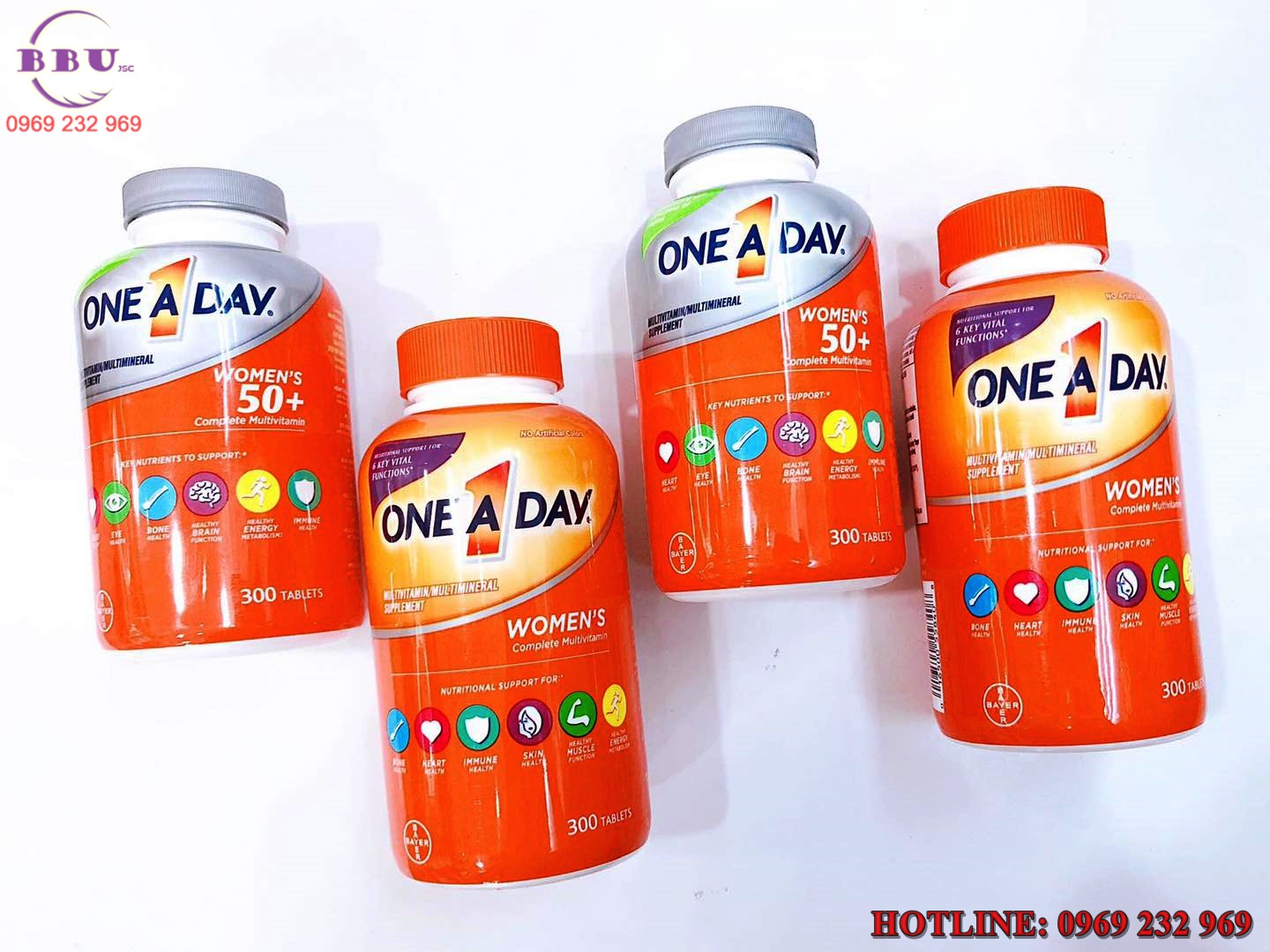 Thực phẩm chức năng viên uống one a day women multivitamin 300 viên