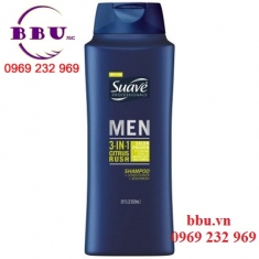 Dầu tắm, gội, xả suave men 3 in 1 Dầu tắm, gội, xả suave men 3 in 1