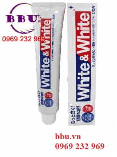 Kem đánh răng white & white của nhật Kem đánh răng white & white của nhật