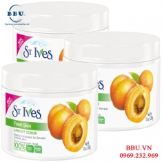 Kem tẩy tế bào chết dạng hũ st.ives fresh skin apricot scrub Kem tẩy tế bào chết dạng hũ st.ives fresh skin apricot scrub