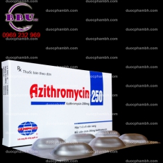 Thuốc kháng sinh azithromycin 250 Thuốc kháng sinh azithromycin 250