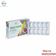 Bổ huyết tăng tuần hoàn lưu thông máu hoạt huyết ginic Bổ huyết tăng tuần hoàn lưu thông máu hoạt huyết ginic