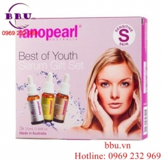 Bộ 3 serum giúp trẻ hoá da cho mọi loại da lanopearl của úc Bộ 3 serum giúp trẻ hoá da cho mọi loại da lanopearl của úc