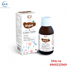 Phát triển xương, tăng chiều cao ginkid canxi nano 125ml Phát triển xương, tăng chiều cao ginkid canxi nano 125ml