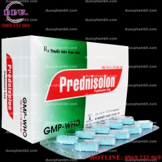 Thuốc chống viêm prednisolon 5mg Thuốc chống viêm prednisolon 5mg