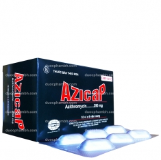 Thuôc kháng sinh azicap 250 Thuôc kháng sinh azicap 250