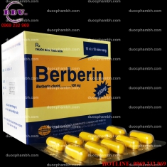 Berberin hộp 100 viên Berberin hộp 100 viên