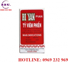 Bi yan pian - tỳ viêm phiến Bi yan pian - tỳ viêm phiến