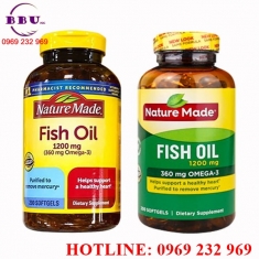 Dầu cá nature made fish oil Dầu cá nature made fish oil