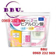 Set dưỡng da mini dhc double moisture Set dưỡng da mini dhc double moisture