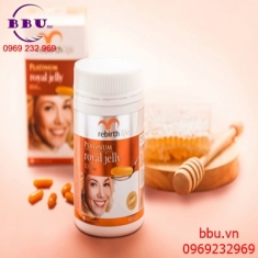 Viên uống sữa ong chúa rebirth platinum royal jelly 60 viên của úc Viên uống sữa ong chúa rebirth platinum royal jelly 60 viên của úc