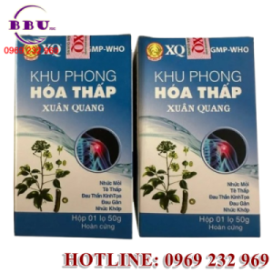 Khu Phong Hoá Thấp Xuân Quang giảm đau mỏi xương khớp [TOP]