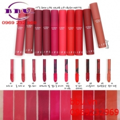 Son kem lì it’s skin life color lip crush matte Son kem lì it’s skin life color lip crush matte