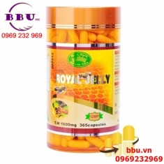 Sữa ong chúa đẹp da, chống lão hóa royal jelly greenworld 1600mg 365 viên của úc Sữa ong chúa đẹp da, chống lão hóa royal jelly greenworld 1600mg 365 viên của úc