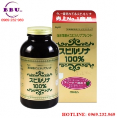 Tảo xoắn tem đỏ nhật 2200 viên Tảo xoắn tem đỏ nhật 2200 viên