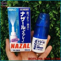 Thuốc xịt mũi nazal nhật bản 30ml Thuốc xịt mũi nazal nhật bản 30ml