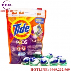 Viên giặt tide pods 3 in 1 gói 42 viên Viên giặt tide pods 3 in 1 gói 42 viên