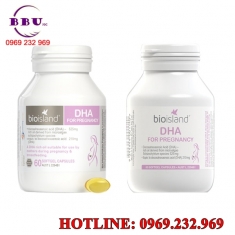 Viên uống bổ sung dha cho bà bầu bio island Viên uống bổ sung dha cho bà bầu bio island