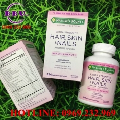 Viên uống nature bounty hair skin & nails Viên uống nature bounty hair skin & nails