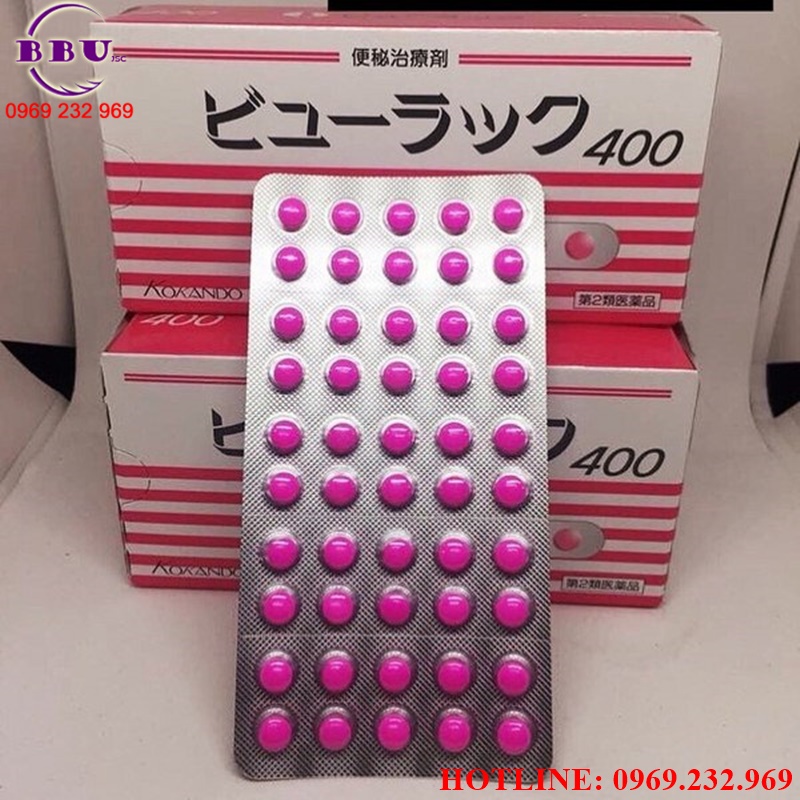 Thuốc detox nhuận tràng, trị táo bón kokando byurakka nhật