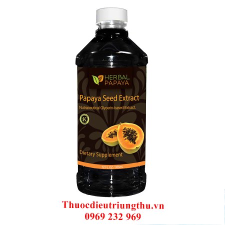 Tinh chất đu đủ điều trị ung thư papaya seed liquid extract