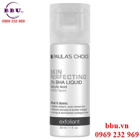 Tinh chất tẩy tế bào chết skin perfecting 2% bha liquid exfoliant
