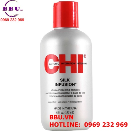 Tinh dầu dưỡng bóng tóc của mỹ chi silk infusion loại 177ml