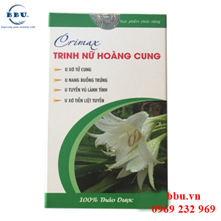 Trinh nữ hoàng cung 100% thảo dược thiên nhiên điều trị u xơ tử cung, u nang buồng trứng