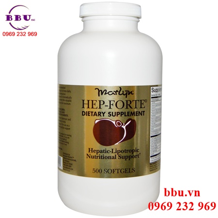 Viên uống bổ gan hep forte của mỹ - giúp thải độc gan, hỗ trợ chức năng gan  