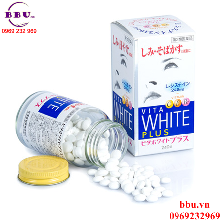 Viên uống điều trị nám tàn nhang vita white plus c.e.b2