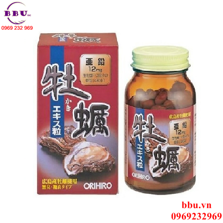 Viên uống hàu tươi orihiro thải độc gan, bổ dương