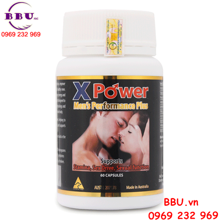 X-power men performance plus golden health nhập khẩu australia - thuốc tăng cường sinh lực nam giới