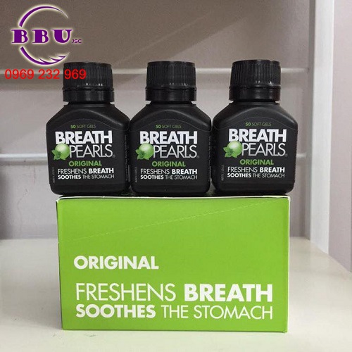 Viên uống thơm miệng breath pearls
