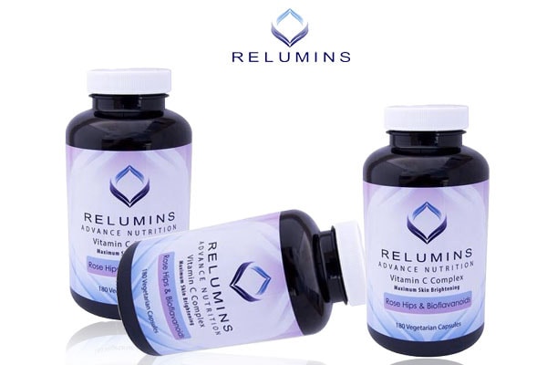 Thực phẩm chức năng viên uống trắng da relumins vitamin c complex 180 viên của mỹ