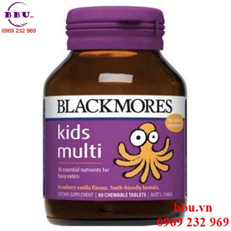 Viên uống vitamin tổng hợp dành cho trẻ biếng ăn blackmores kids multi