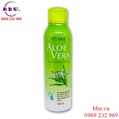 Xịt khoáng dưỡng da vitara aloe vera mineral water spray