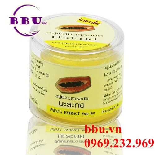 Xà phòng chiết xuất từ tinh chất đu đủ yanhee papaya extract soap