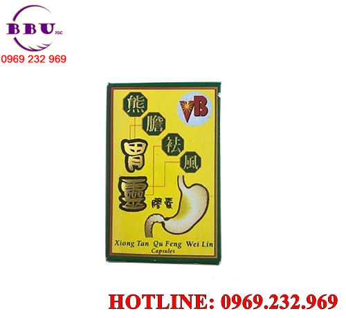 Xiong tan qu feng wei lin capsules - long đởm khu phong vị linh